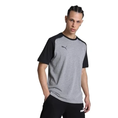 Abbildung von PUMA Herren Teamcup Casuals Tee T Shirt, Mittelgraues Heather, 3XL