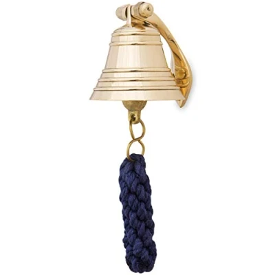 Abbildung von mare me Kleine Schiffglocke Messing 5cm