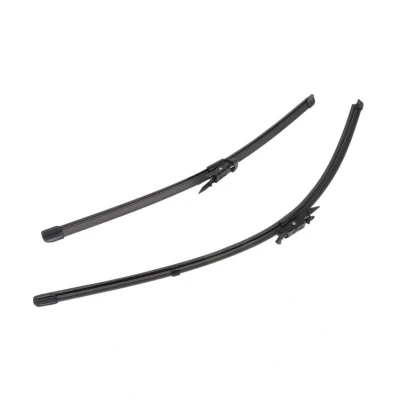 Abbildung von Scheibenwischer Denso Flat DF 011 Rahmenlos BMW: 3 Limousine, Touring, X1, MERCEDES BENZ: B Klasse, A CLA T modell, AUDI: A3 Schrägheck