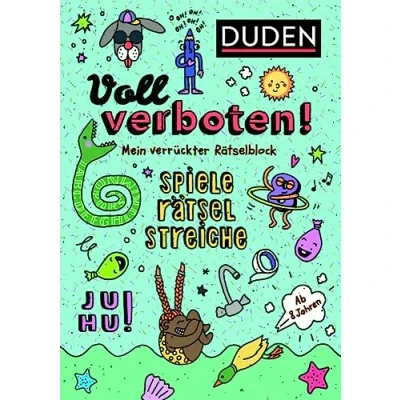 Abbildung von Voll verboten! Mein verrückter Rätselblock 1 Ab 8 Jahren: Rätseln, Knobeln, Spaß haben