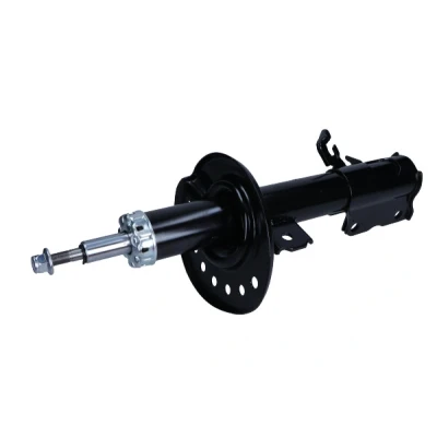 Abbildung von MAXGEAR 11 1075 Stoßdämpfer Vorderachse links Gasdruck Zweirohr Federbein, Dämpfer mit Zuganschlagfeder oben Stift NISSAN: Qashqai / Qashqai+2 I