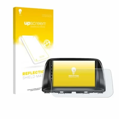 Abbildung von upscreen Entspiegelungs Schutzfolie für Mazda CX 5 2017 Infotainment System Displayschutz Folie Matt [Anti Reflex, Anti Fingerprint]