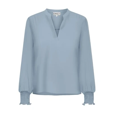 Abbildung von Onlmette V Neck Ls Smock Top Noos WVN