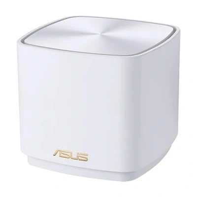 Abbildung von Asus Ai Mesh AX WLAN System ZenWiFi XD4 Weiß kombinierbarer Router (1er Pack, AX1800 WiFi 6, 2x Gigabit LAN, App Steuerung, unterbrechungsfreies Roaming, AiProtection)