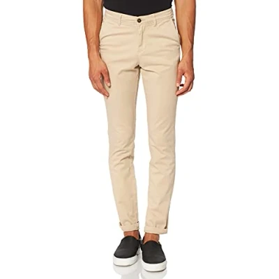 Abbildung von JACK &amp; JONES Herren Jjimarco Jjbowie Sa White Pepper Sts Hose, Beige (White Pepper), 34W / 34L