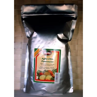 Abbildung von &quot;GEKO&quot; Aglio Olio Peperoncino 500g OVP in PE Beutel