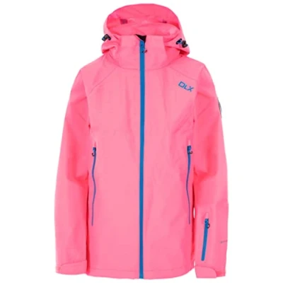 Abbildung von DLX Trespass Damen Warme Wasser und Winddichte Skijacke TAMMIN, Neon Coral, XL, FAJKSKTR0010_NNCXL