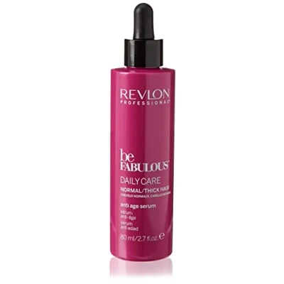 Abbildung von REVLON PROFESSIONAL Be Fabulous Daily Care Normal/Thick Hair Anti Age Serum, 80 ml