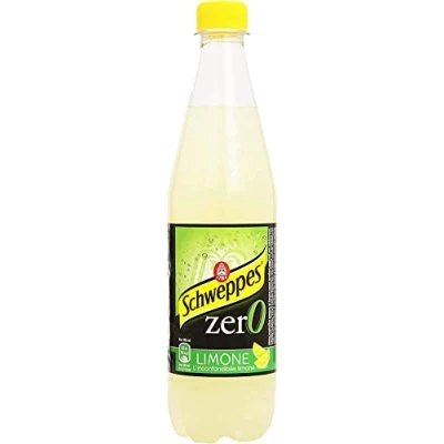 Abbildung von 6x Schweppes limone Zero Zitrone Lemonade ohne zucker PET 0,6 Lt erfrischend
