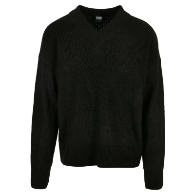 Abbildung von Urban Classics Sporty BOXY Strickjacke, Herren, Größe: XXL, Spaceblue