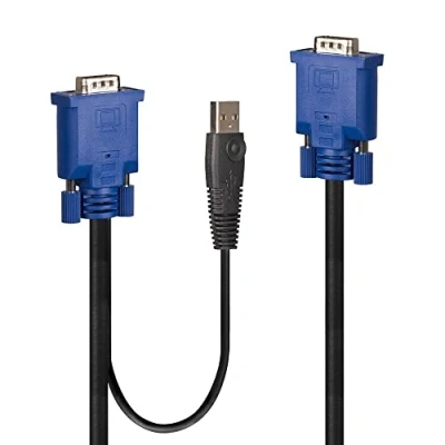 Abbildung von Lindy Kombiniertes KVM und USB Kabel, 3 m