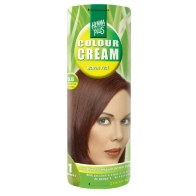 Abbildung von Hennaplus Colour Cream Warm Red 5.6 60 Ml