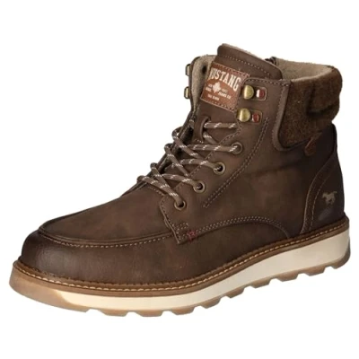 Abbildung von Mustang Herren 4193 502 Stiefelette, Dunkelbraun, 44 EU