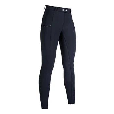 Abbildung von HKM Reithose Monaco Full Grip Winter Schwarz 36