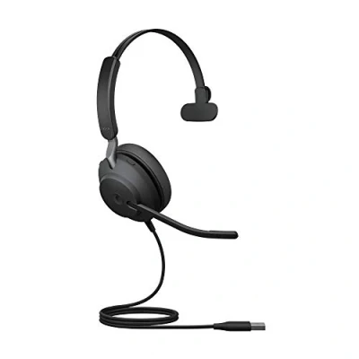 Abbildung von Jabra Evolve2 40 MS Mono Headset On Ear konvertierbar, kabelgebunden, USB