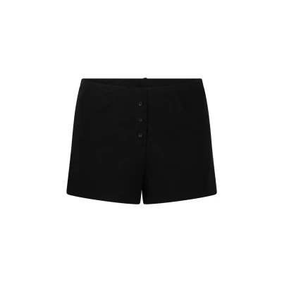 Abbildung von Hunkemöller Pointelle Nachtwäsche Hose, Damen, Größe: XSxXS, Black