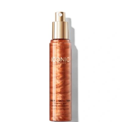 Abbildung von Iconic London PREP SET TAN, Tanning MIST Selbstbräuner, Damen, Größe: 75 ml, Glow