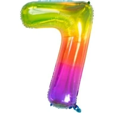 Abbildung von Helium Ballon Leckerer gummiary Regenbogen Abbildung 7 81 cm