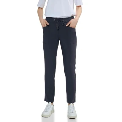Abbildung von Cecil Casual Jogginghose, Damen, Größe: Lx30, Blau