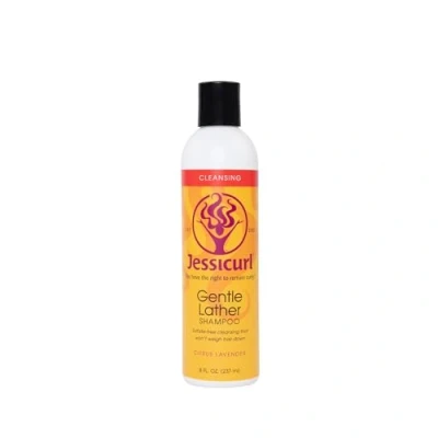 Abbildung von Jessicurl Sanftes Schaumshampoo, Zitrus Lavendel, 8 Fl oz. Reinigendes Shampoo für lockiges Haar, veganes, sulfatfreies