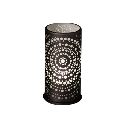 Abbildung von Bougeoir LED Billy de Duni noir 4 unité pour par