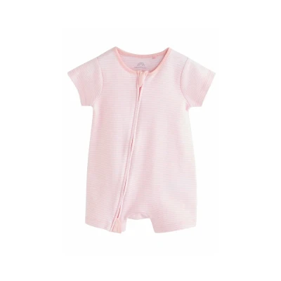 Abbildung von Next Regular FIT TWO WAY ZIP 3 PACK Jumpsuit für Kinder, Größe: 98, Pink