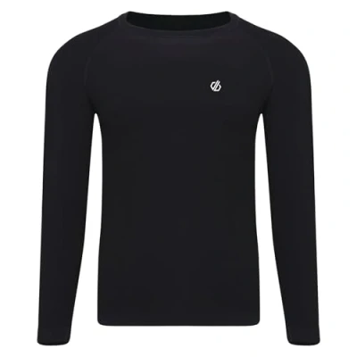 Abbildung von Dare2b Herren in The Zone II Long Sleeve Base Layer Top mit SeamSmart Technologie, Perfekt für Wintersport &amp; Outdoor Schwarz