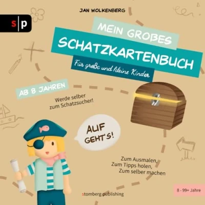 Abbildung von Mein großes Schatzkartenbuch für große und kleine Kinder: Zum Ausmalen, Abmalen, Lernen, Üben sofort loslegen