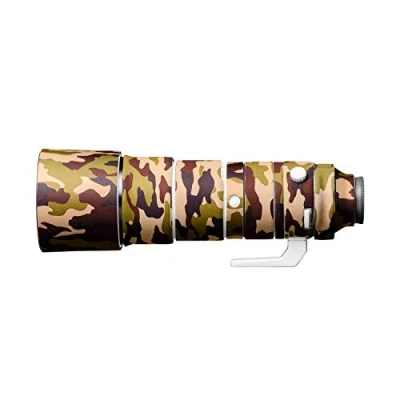 Abbildung von easyCover Lens Oak Objektivschutz Schutz für Ihr Kameraobjektiv Geeignet Sony FE 200 600 F5.6 6.3 G OSS Braune Camouflage