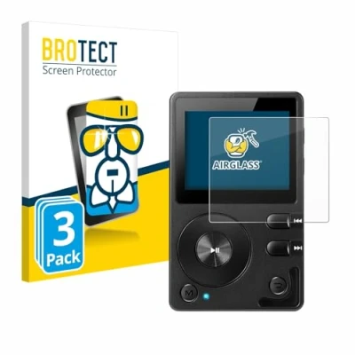 Abbildung von BROTECT Schutzglas für Hifi Walker H2 (3 Stück) Schutzfolie Panzer Folie Glas [Extrem Kratzfest 9H, Anti Fingerprint, Ultra Transparent]