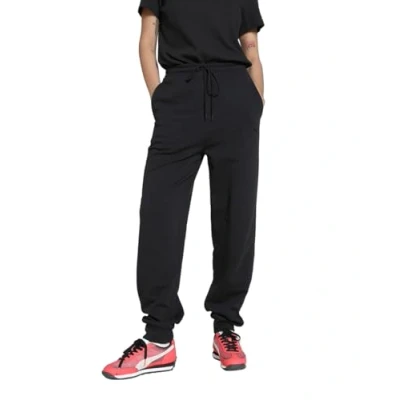 Abbildung von Puma HER Comfort Hochgeschnittene Jogginghose Damen Mit Plain Black Größe: L