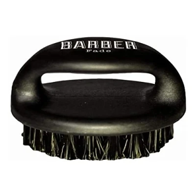 Abbildung von BARBER MARMARA Fade Brush R Bartbürste Bartpflegebürste Reinigungsbürste für den Mann Friseur Finger Bürste &amp; Barbier Bedarf Styling Schnitthaarbürste