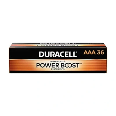 Abbildung von Duracell CopperTop AAA Alkaline Batteries Long Lasting, All Purpose Triple A Battery for Household and Business Pack of 36