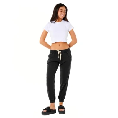 Abbildung von Rip Curl Damen Classic Surf, Casual Stretch Beach Pants for Women Hose, Schwarz, S