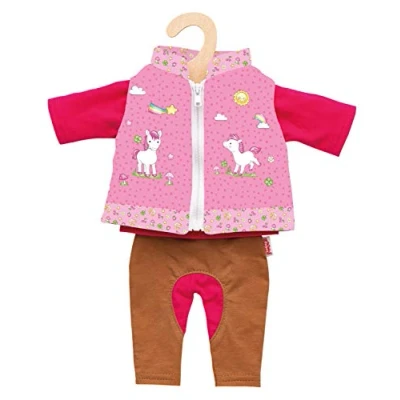 Abbildung von Puppen Reiter Outfit Lina, 3 teilig, Gr. 28 35 cm