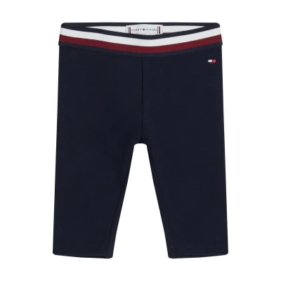 Abbildung von Tommy Hilfiger FLAG Unisex Leggings Hosen für Kinder, Größe: 68, Desert sky