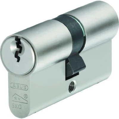 Abbildung von ABUS E60NP 30/30, Oval profile cylinder, Edelstahl, 3 Stück(e), 1 DIN EN 1303, 18252, ISO 9001:2008