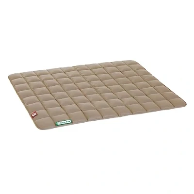 Abbildung von Doctor Bark Hundedecke weiche, hochwertige Hundematte für größere Hunde, robuste Indoor Outdoor Liegedecke, waschbar bis 95C (Gr. L, Goldbraun)