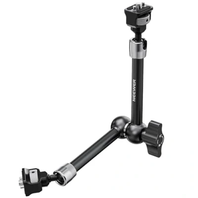 Abbildung von NEEWER 11&quot; Gelenk Magic Arm, 360 Kugelköpfen Positionierung Stiften für Kamera Monitor Halterung mit 1/4&quot; Schrauben DSLR Action Videoleuchte kompatibel SmallRig Cage Rig ST16
