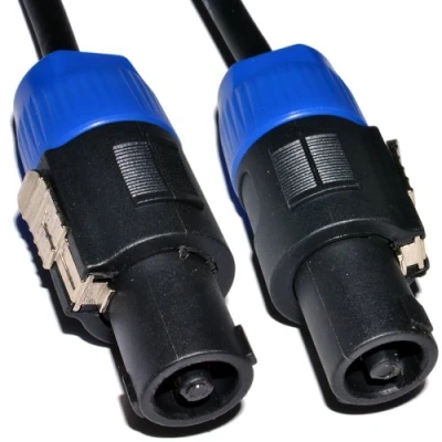 Abbildung von HQ PA System Lautsprecher Anschlusskabel SPK Kabel Mit Sicherungslasche Ende 6 m 20ft