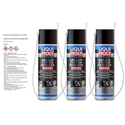 Abbildung von 3x LIQUI MOLY 5168 Pro Line Ansaug System Reiniger Diesel 400ml
