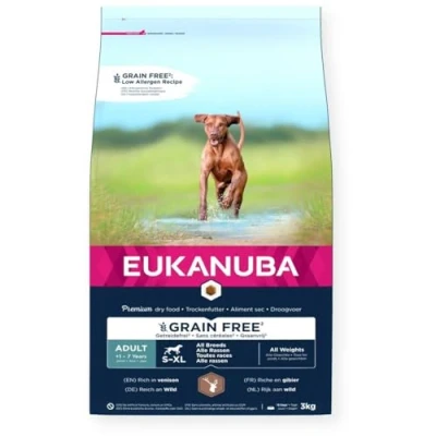 Abbildung von Eukanuba Euk Adult Grainfree Wildfleisch 3 KG