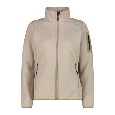 Abbildung von CMP Woman Jacket Fleecejacke B.co gessosesamo, Damen, Größe: 40, gesso sesamo