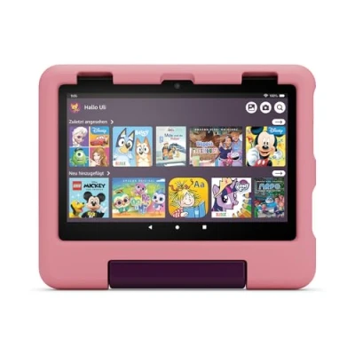 Abbildung von das neue Kindgerechte Hülle von Amazon für Fire HD 8 Tablet (nur Tablets der 12. Generation geeignet), Disney Prinzessinnen Design