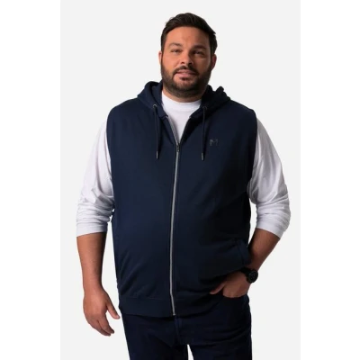Abbildung von Men Plus Funktionsweste Men+ Sweatweste Kapuze Zipper bis 8 XL