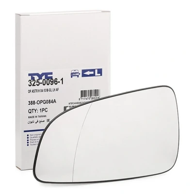 Abbildung von TYC 325 0096 1 Außenspiegelglas links OPEL: Astra H Schrägheck, GTC, TwinTop kfzteile, kfzteile24, bandel online, bandel, atp