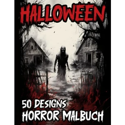 Abbildung von Halloween Horror: Gruseliges Malbuch für Erwachsene &amp; Jugendliche mit 50 Motiven