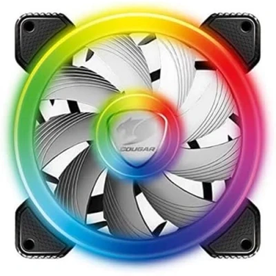 Abbildung von Lüfter + Gehäuse Cougar Vortex SPB RGB 12 cm +%28 Schwarz%29