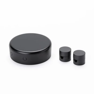 Abbildung von ORION LIGHTSTYLE Lampen Distanz Aufhänger mit Baldachin und Verteilerdose, Kabelhalter, Abdeckdose, Set 1 Verteilerdose 2 Deckenpins (Schwarz, Kunststoff, nicht wasserfest)