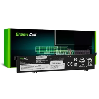Abbildung von Green Cell L19M3PF7 Akku für Lenovo IdeaPad Gaming 3 15ARH05 15IMH05 Creator 5 ThinkBook 15p IMH G2 ITH Laptop (4100mAh 11.1V Schwarz)